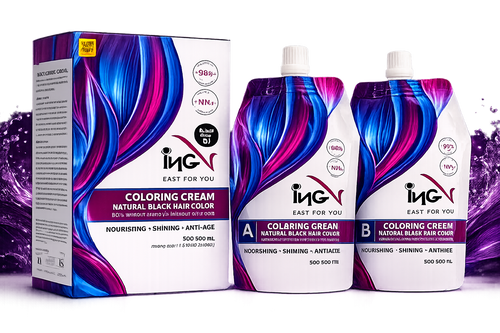 ING Professional Natural Black Hair Color Cream